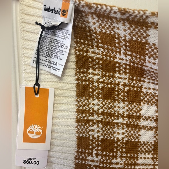 🍁 Plaid Timberland Scarf - Picture 3 of 5